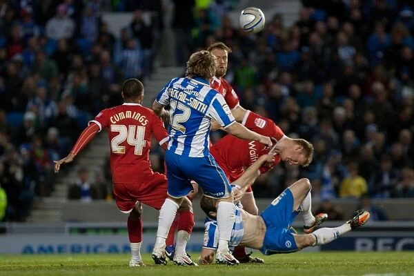 Controversial Penalty: Ashley Barnes Wins for Brighton & Hove Albion against Reading, April 10, 2012