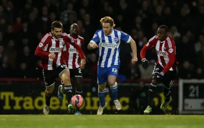 Framed Print : Craig Mackail-Smith in Action: Brentford vs. Brighton & Hove Albion, FA Cup 3rd Round (03JAN15) Framed Print : Craig Mackail-Smith in Action: Brentford vs. Brighton & Hove Albion, FA Cup 3rd Round (03JAN15)