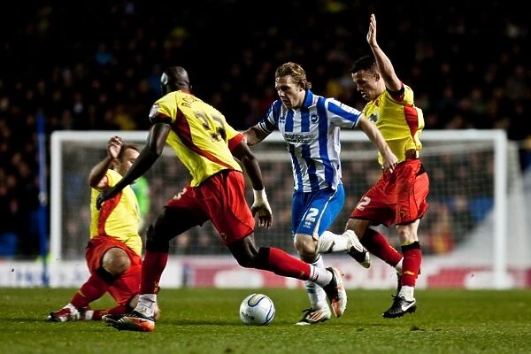 Craig Mackail-Smith in Action: Brighton & Hove Albion vs Watford, April 17, 2012