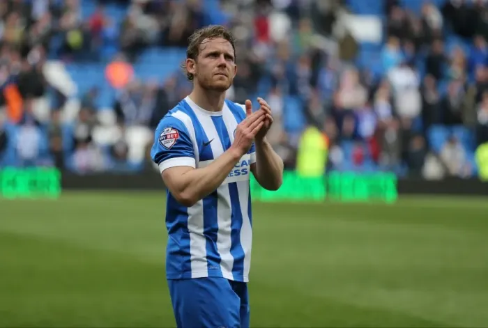 Framed Print : Craig Mackail-Smith in Action: Brighton & Hove Albion vs. Watford (25APR15) Framed Print : Craig Mackail-Smith in Action: Brighton & Hove Albion vs. Watford (25APR15)