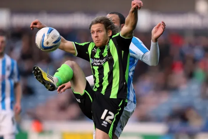 Framed Print : Craig Mackail-Smith in Action: Brighton & Hove Albion vs. Wolves, Championship Clash at Huddersfield Town (November 17, 2012) Framed Print : Craig Mackail-Smith in Action: Brighton & Hove Albion vs. Wolves, Championship Clash at Huddersfield Town (November 17, 2012)