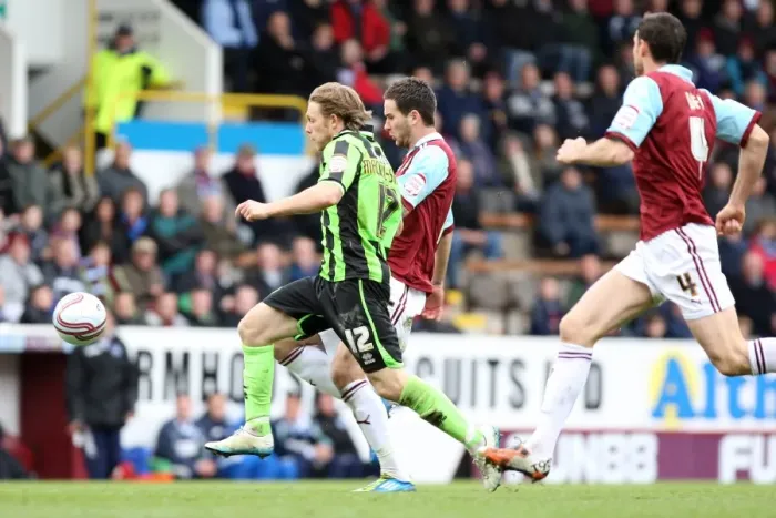 Framed Print : Craig Mackail-Smith in Action: Burnley vs. Brighton & Hove Albion, April 6, 2012 Framed Print : Craig Mackail-Smith in Action: Burnley vs. Brighton & Hove Albion, April 6, 2012
