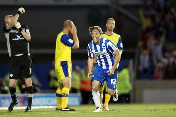 Craig Mackail-Smith Scores for Brighton & Hove Albion Against Sheffield Wednesday, September 14, 2012