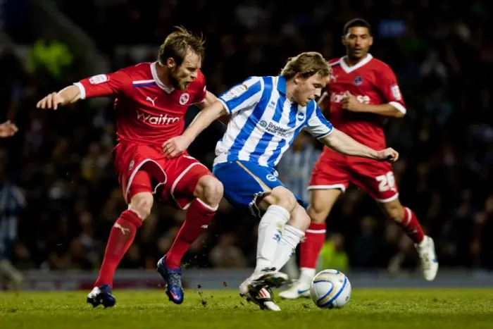 Framed Print : Craig Mackail-Smith Scores: Brighton & Hove Albion vs. Reading, Npower Championship (April 10, 2012) - Amex Stadium Framed Print : Craig Mackail-Smith Scores: Brighton & Hove Albion vs. Reading, Npower Championship (April 10, 2012) - Amex Stadium