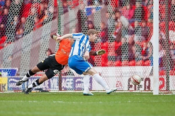 Craig Mackail-Smith Scores First Goal: Brighton Leads Doncaster Rovers 1-0 in 2012 Championship Match