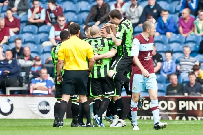 Framed Print : Craig Mackail-Smith Scores the First Goal: Burnley vs. Brighton & Hove Albion, September 1, 2012 Framed Print : Craig Mackail-Smith Scores the First Goal: Burnley vs. Brighton & Hove Albion, September 1, 2012