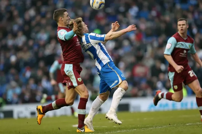 Framed Print : Craig Mackail-Smith Thrills in Brighton & Hove Albion vs. Burnley, Npower Championship, Amex Stadium (February 23, 2013) Framed Print : Craig Mackail-Smith Thrills in Brighton & Hove Albion vs. Burnley, Npower Championship, Amex Stadium (February 23, 2013)