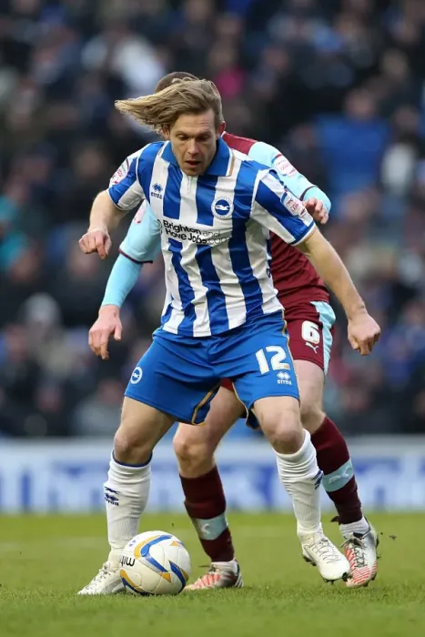 Framed Print : Craig Mackail-Smith Thrills Crowd: Brighton & Hove Albion vs. Burnley, Npower Championship, Amex Stadium, February 23, 2013 Framed Print : Craig Mackail-Smith Thrills Crowd: Brighton & Hove Albion vs. Burnley, Npower Championship, Amex Stadium, February 23, 2013