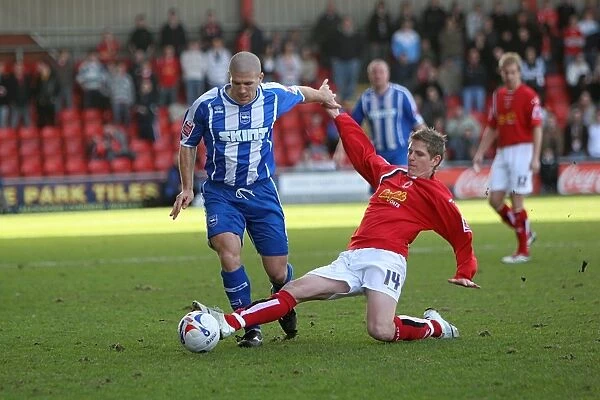 Crewe Match Action. Adam El Abd in action at Crewe on 3rd March 2007