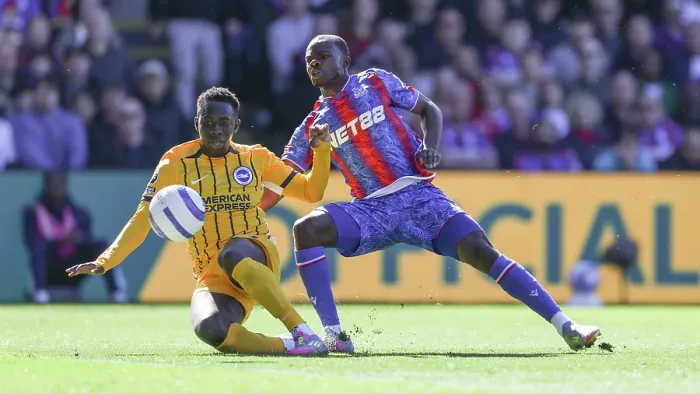 Framed Print : Crystal Palace v Brighton and Hove Albion Premier League 05APR25 Framed Print : Crystal Palace v Brighton and Hove Albion Premier League 05APR25