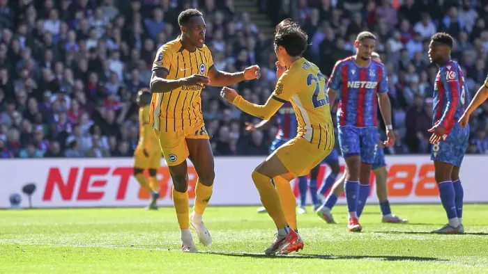 Framed Print : Crystal Palace v Brighton and Hove Albion Premier League 05APR25 Framed Print : Crystal Palace v Brighton and Hove Albion Premier League 05APR25
