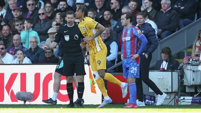 Framed Print : Crystal Palace v Brighton and Hove Albion Premier League 05APR25 Framed Print : Crystal Palace v Brighton and Hove Albion Premier League 05APR25