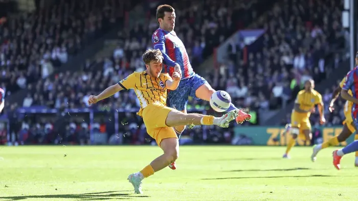 Framed Print : Crystal Palace v Brighton and Hove Albion Premier League 05APR25 Framed Print : Crystal Palace v Brighton and Hove Albion Premier League 05APR25