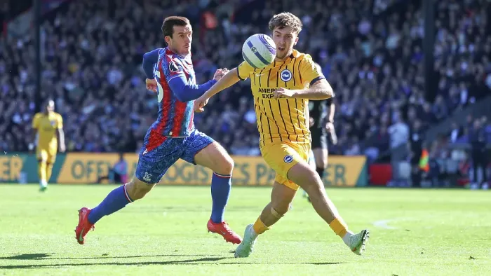 Framed Print : Crystal Palace v Brighton and Hove Albion Premier League 05APR25 Framed Print : Crystal Palace v Brighton and Hove Albion Premier League 05APR25