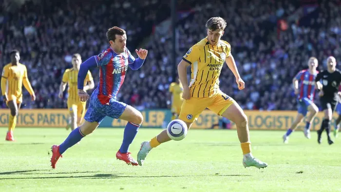 Framed Print : Crystal Palace v Brighton and Hove Albion Premier League 05APR25 Framed Print : Crystal Palace v Brighton and Hove Albion Premier League 05APR25