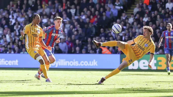 Framed Print : Crystal Palace v Brighton and Hove Albion Premier League 05APR25 Framed Print : Crystal Palace v Brighton and Hove Albion Premier League 05APR25