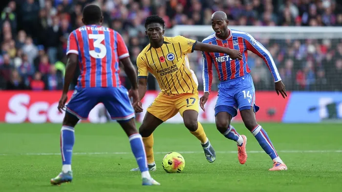 Framed Print : Crystal Palace v Brighton and Hove Albion Premier League 09NOV25 Framed Print : Crystal Palace v Brighton and Hove Albion Premier League 09NOV25
