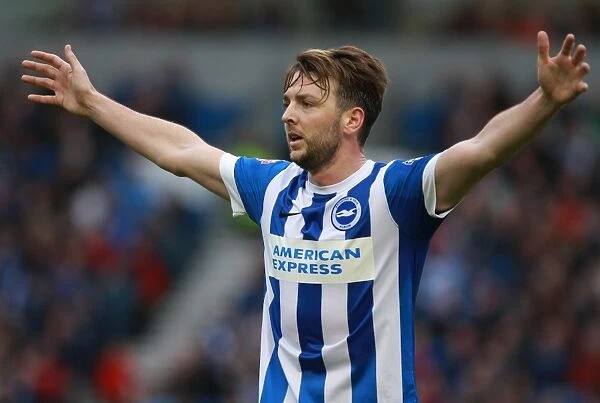 Dale Stephens: In Action for Brighton and Hove Albion against Middlesbrough, Sky Bet Championship (19.12.2015)