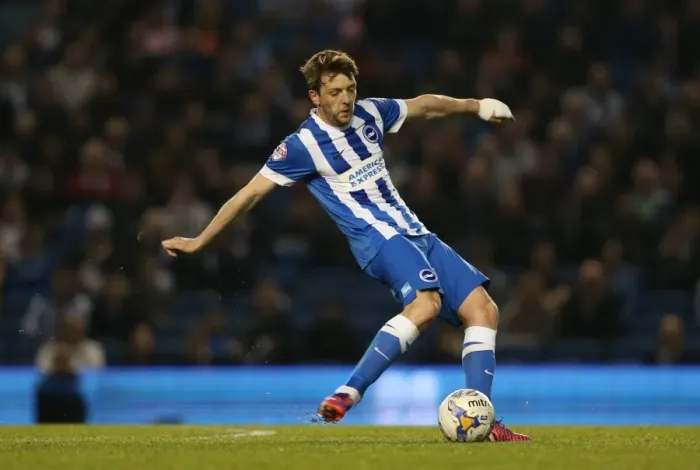 Framed Print : Dale Stephens: In Action for Brighton and Hove Albion vs. Huddersfield Town AFC, Sky Bet Championship, 14 April 2015 Framed Print : Dale Stephens: In Action for Brighton and Hove Albion vs. Huddersfield Town AFC, Sky Bet Championship, 14 April 2015