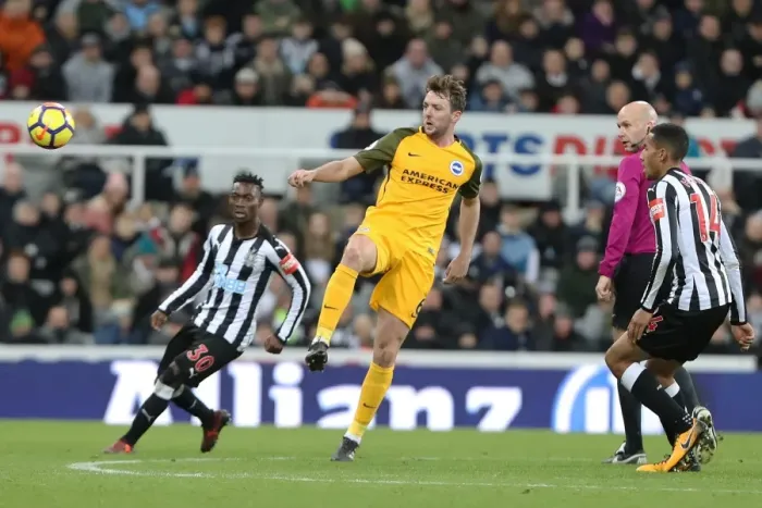 Framed Print : Dale Stephens in Action: Brighton and Hove Albion vs. Newcastle United (30DEC17) Framed Print : Dale Stephens in Action: Brighton and Hove Albion vs. Newcastle United (30DEC17)