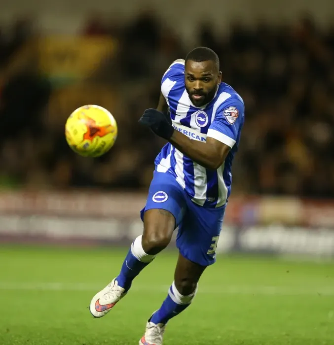 Framed Print : Darren Bent in Action: Championship Showdown between Wolverhampton Wanderers and Brighton & Hove Albion at Molineux (20DEC14) Framed Print : Darren Bent in Action: Championship Showdown between Wolverhampton Wanderers and Brighton & Hove Albion at Molineux (20DEC14)