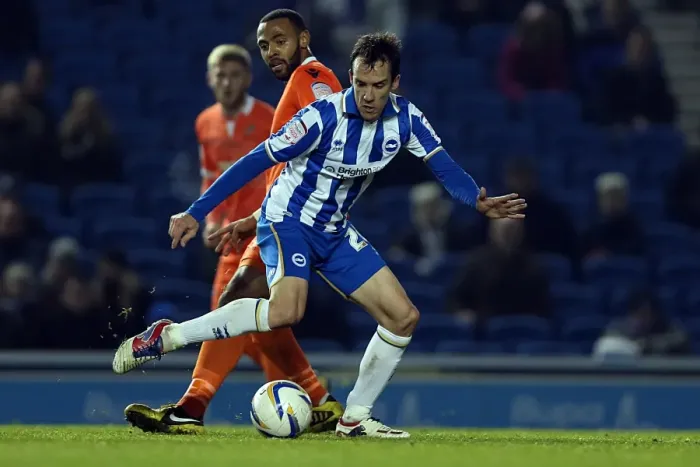 Framed Print : David Lopez in Action: Brighton & Hove Albion vs. Millwall, December 18, 2012 Framed Print : David Lopez in Action: Brighton & Hove Albion vs. Millwall, December 18, 2012