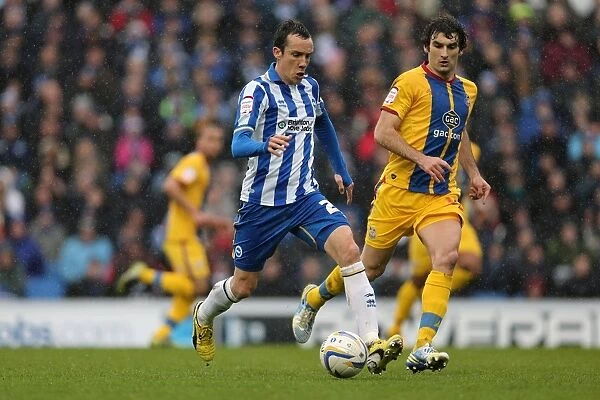 David Lopez in Action: Brighton & Hove Albion vs. Crystal Palace, March 17, 2013