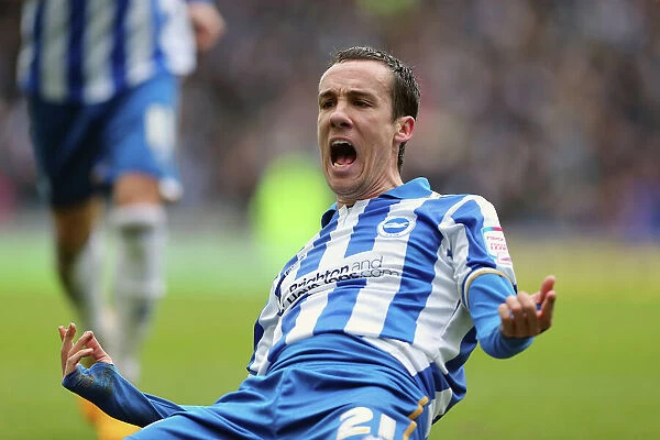 David Lopez Scores the Game-Winning Goal: Brighton & Hove Albion 2-0 Crystal Palace, March 2013