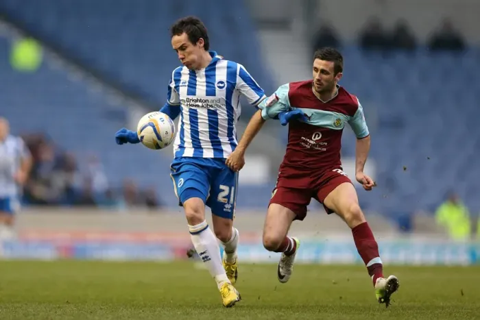 Framed Print : David Lopez Scores the Winner: Brighton & Hove Albion vs Burnley, Npower Championship, Amex Stadium (February 23, 2013) Framed Print : David Lopez Scores the Winner: Brighton & Hove Albion vs Burnley, Npower Championship, Amex Stadium (February 23, 2013)