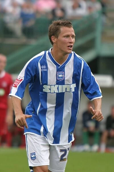 David Marquet in Action at Withdean Stadium - Brighton and Hove Albion FC