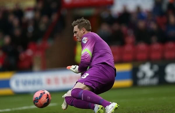 David Stockdale in Action: Brentford vs. Brighton and Hove Albion, FA Cup 3rd Round (03JAN15)