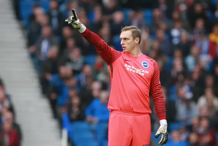 Framed Print : David Stockdale in Action: Brighton & Hove Albion vs Norwich City, EFL Sky Bet Championship, 29th October 2016 Framed Print : David Stockdale in Action: Brighton & Hove Albion vs Norwich City, EFL Sky Bet Championship, 29th October 2016