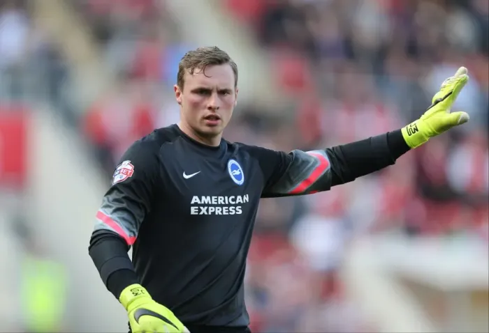 Framed Print : David Stockdale in Action: Rotherham United vs. Brighton and Hove Albion, Sky Bet Championship, 6th April 2015 Framed Print : David Stockdale in Action: Rotherham United vs. Brighton and Hove Albion, Sky Bet Championship, 6th April 2015