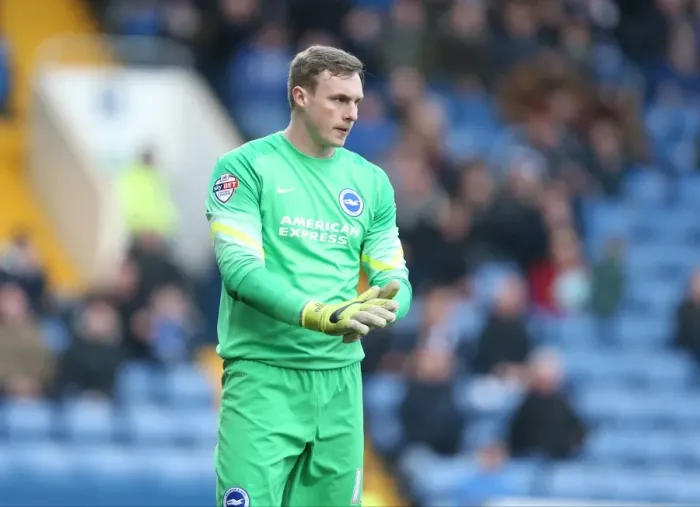 Framed Print : David Stockdale in Action: Sheffield Wednesday vs. Brighton and Hove Albion, Sky Bet Championship 2015 - Goalkeeper's Dramatic Performance Framed Print : David Stockdale in Action: Sheffield Wednesday vs. Brighton and Hove Albion, Sky Bet Championship 2015 - Goalkeeper's Dramatic Performance