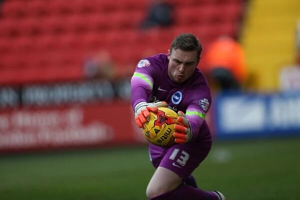 David Stockdale: In Action at The Valley - Charlton Athletic vs. Brighton and Hove Albion, 2015