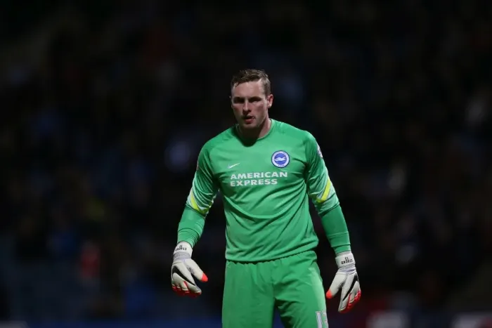 Framed Print : David Stockdale Focused: Huddersfield vs. Brighton and Hove Albion, Championship Clash (21OCT14) Framed Print : David Stockdale Focused: Huddersfield vs. Brighton and Hove Albion, Championship Clash (21OCT14)