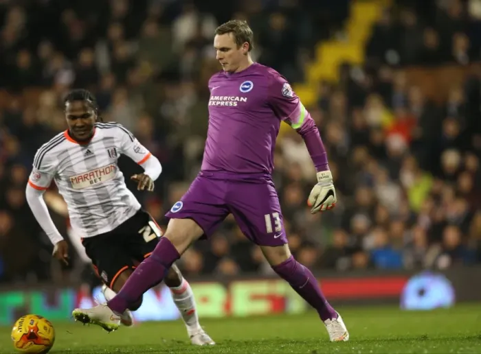 Framed Print : David Stockdale: Intense Focus at Craven Cottage (Fulham vs. Brighton & Hove Albion, 29DEC14) Framed Print : David Stockdale: Intense Focus at Craven Cottage (Fulham vs. Brighton & Hove Albion, 29DEC14)