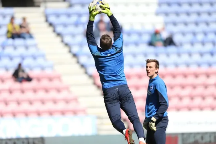 Framed Print : David Stockdale: Saving the Day - Wigan Athletic vs. Brighton and Hove Albion, Sky Bet Championship, 18th April 2015 Framed Print : David Stockdale: Saving the Day - Wigan Athletic vs. Brighton and Hove Albion, Sky Bet Championship, 18th April 2015