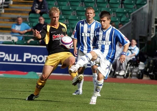 Dean Cox vs Yeovil Town: Intense Moment from Brighton & Hove Albion FC's 2007 Match
