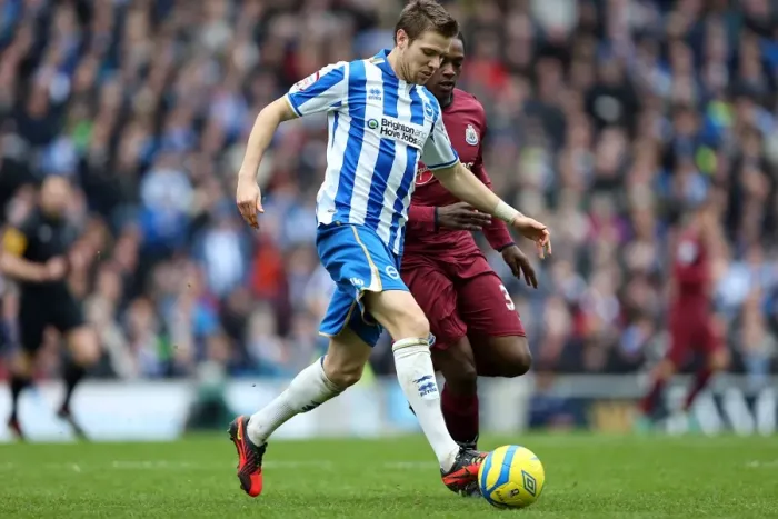Framed Print : Dean Hammond in Action: Brighton & Hove Albion vs. Newcastle United, FA Cup 3rd Round, January 5, 2013 Framed Print : Dean Hammond in Action: Brighton & Hove Albion vs. Newcastle United, FA Cup 3rd Round, January 5, 2013