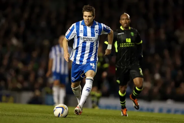 Framed Print : Dean Hammond in Action: Brighton & Hove Albion vs Leeds United, Npower Championship, November 2, 2012 Framed Print : Dean Hammond in Action: Brighton & Hove Albion vs Leeds United, Npower Championship, November 2, 2012