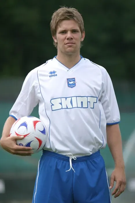 Framed Print : Dean Hammond: A Brighton & Hove Albion FC Legend Framed Print : Dean Hammond: A Brighton & Hove Albion FC Legend