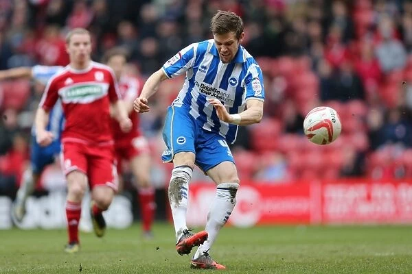 Dean Hammond's Close Call: Middlesbrough vs. Brighton & Hove Albion, April 13, 2013