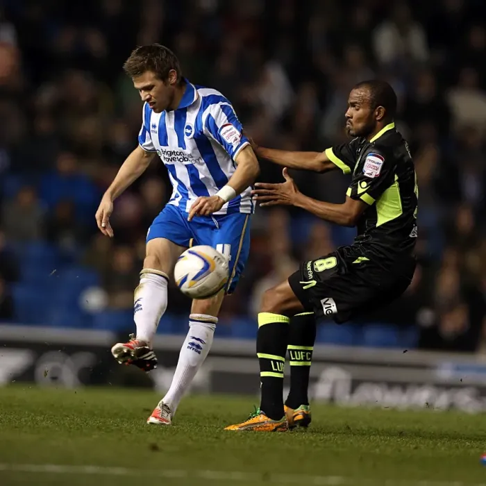 Framed Print : Dean Hammond's Determined Performance: Brighton & Hove Albion vs Leeds United, Npower Championship, Amex Stadium, November 2, 2012 Framed Print : Dean Hammond's Determined Performance: Brighton & Hove Albion vs Leeds United, Npower Championship, Amex Stadium, November 2, 2012