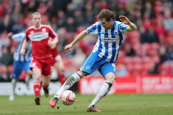 Framed Print : Dean Hammond's Near-Miss: Middlesbrough vs. Brighton & Hove Albion, April 13, 2013 Framed Print : Dean Hammond's Near-Miss: Middlesbrough vs. Brighton & Hove Albion, April 13, 2013