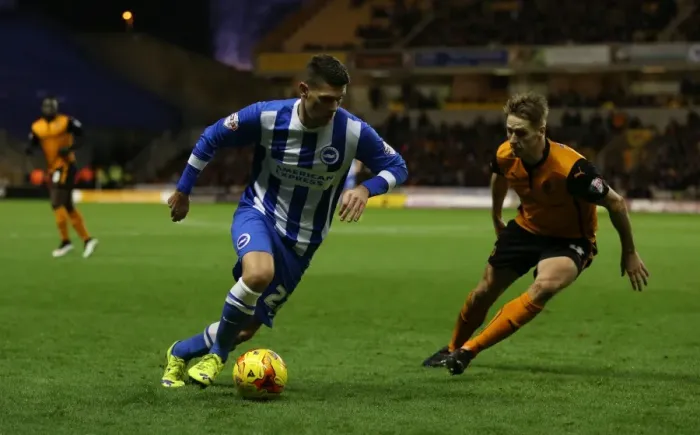 Framed Print : December Showdown: Wolverhampton Wanderers vs. Brighton and Hove Albion - Holla's Determination Framed Print : December Showdown: Wolverhampton Wanderers vs. Brighton and Hove Albion - Holla's Determination