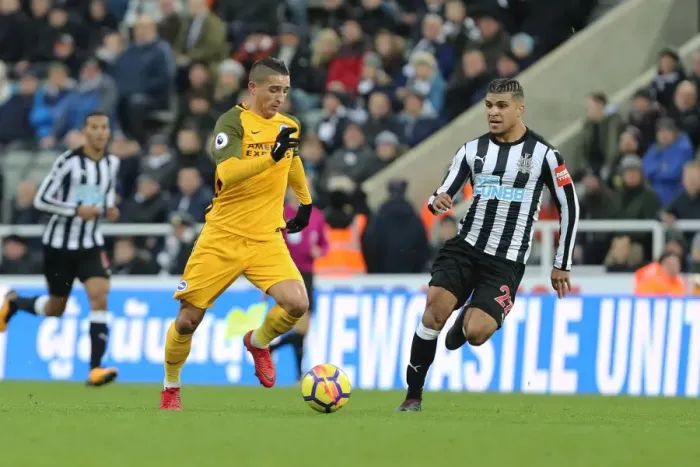 Framed Print : Decisive Clash: Knockaert vs Yedlin at St. James Park - Newcastle United vs Brighton and Hove Albion (30DEC17) Framed Print : Decisive Clash: Knockaert vs Yedlin at St. James Park - Newcastle United vs Brighton and Hove Albion (30DEC17)