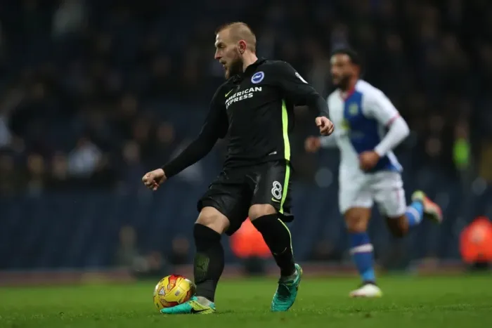 Framed Print : Decisive Moment: Blackburn Rovers vs. Brighton & Hove Albion in the EFL Sky Bet Championship (13DEC16)