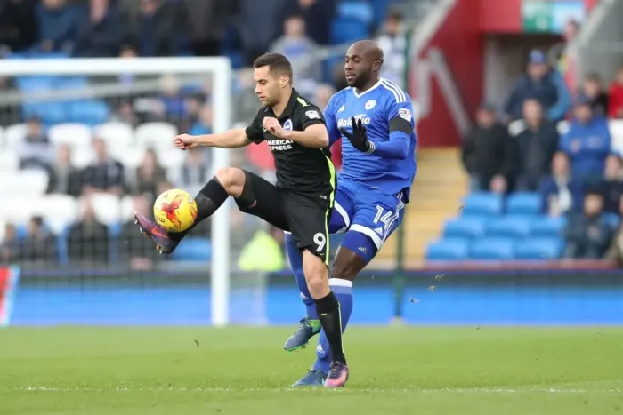 Framed Print : Decisive Moment: Cardiff City vs. Brighton and Hove Albion, EFL Sky Bet Championship (03DEC16) Framed Print : Decisive Moment: Cardiff City vs. Brighton and Hove Albion, EFL Sky Bet Championship (03DEC16)