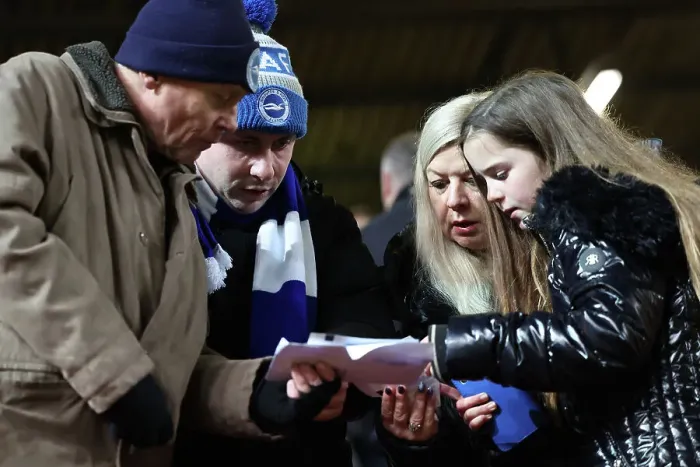 Framed Print : Decisive Moment: Charlton Athletic vs. Brighton & Hove Albion in Carabao Cup Clash (21DEC22)